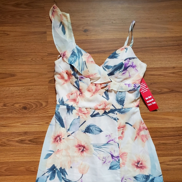 NWT Crystal Doll Floral Maxi Dress - Picture 1 of 6
